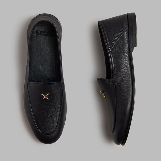 G/FORE METAL TEES LEATHER FLEX LOAFER