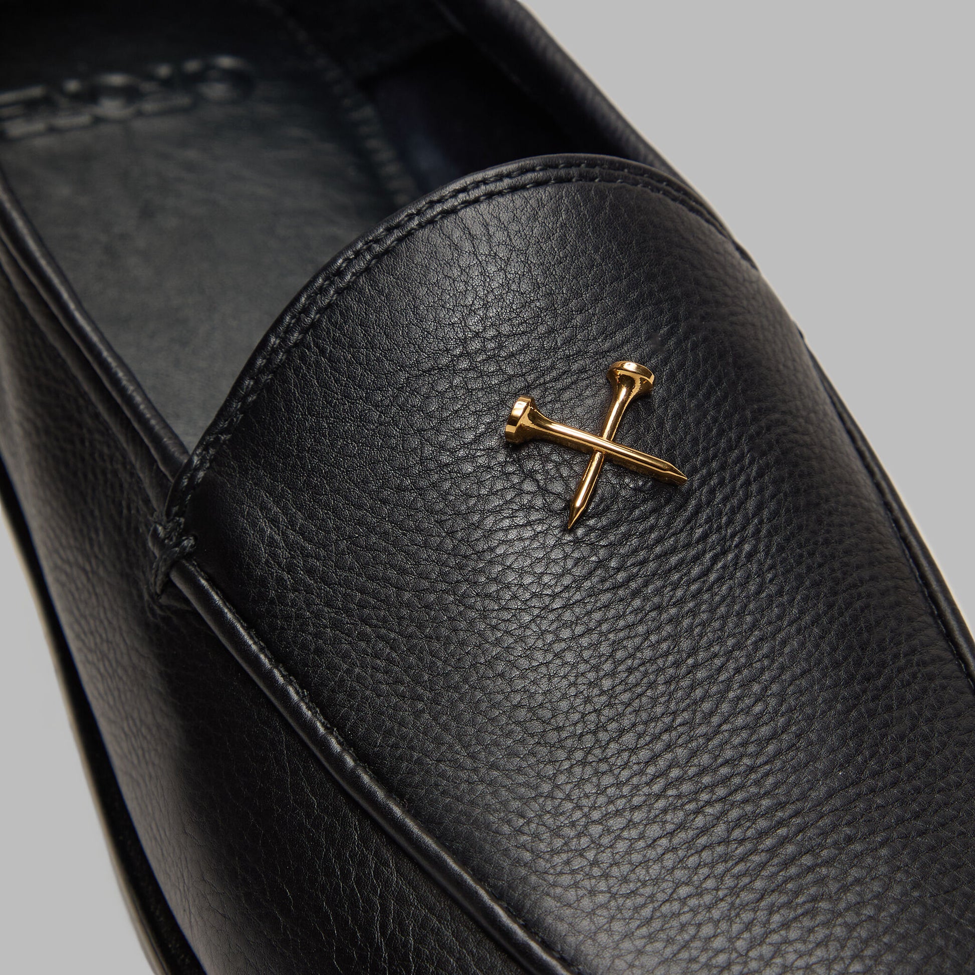 G/FORE METAL TEES LEATHER FLEX LOAFER
