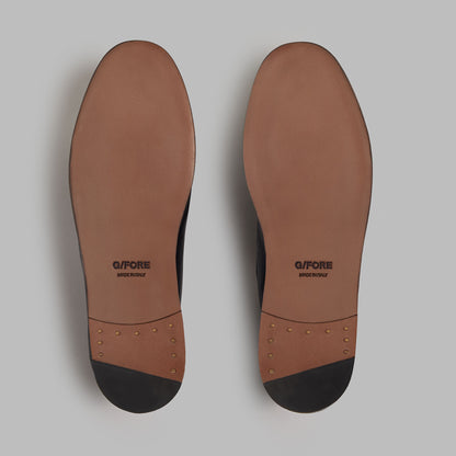 G/FORE METAL TEES LEATHER FLEX LOAFER