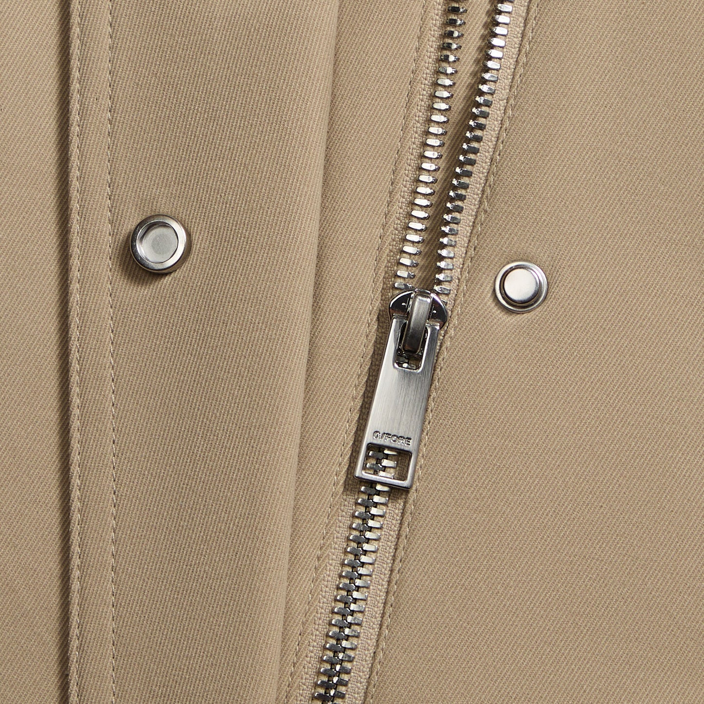 G/FORE LTD RELEASE LEATHER COLLAR TRI-COTTON CROPPED JACKET