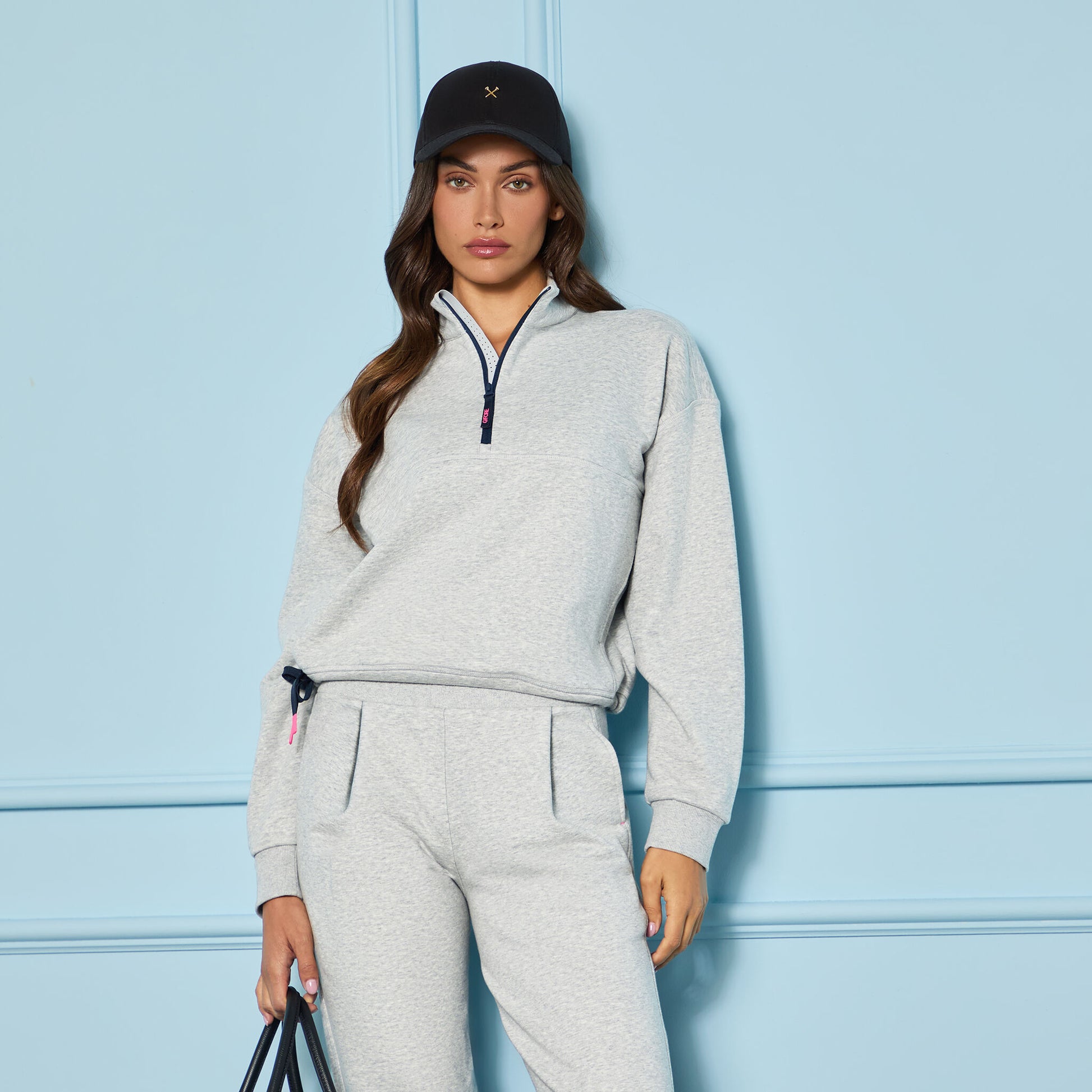 G/FORE FRENCH TERRY 1/4 ZIP PULLOVER