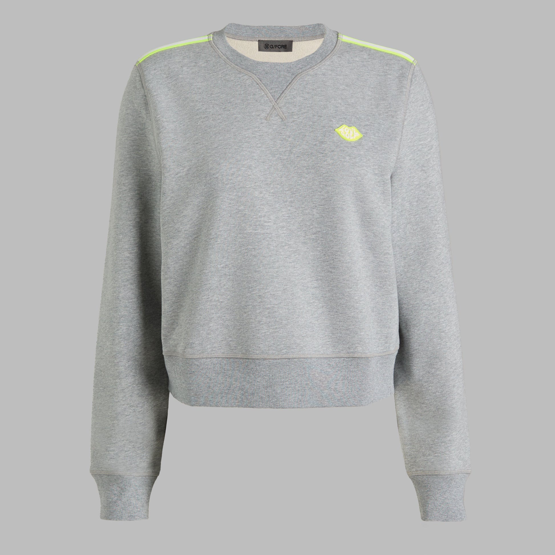 G/FORE BRUSHED BACK FRENCH TERRY SWEATSHIRT
