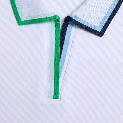 G/FORE JOHNNY COLLAR RIBBED TECH POLO