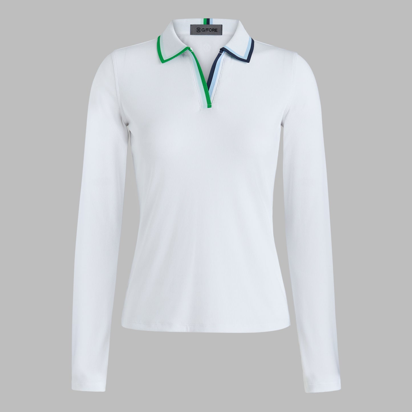 G/FORE JOHNNY COLLAR RIBBED TECH POLO