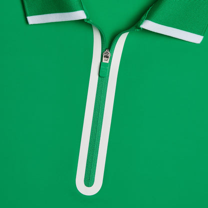 G/FORE SILKY TECH NYLON LONG SLEEVE 1/4 ZIP POLO