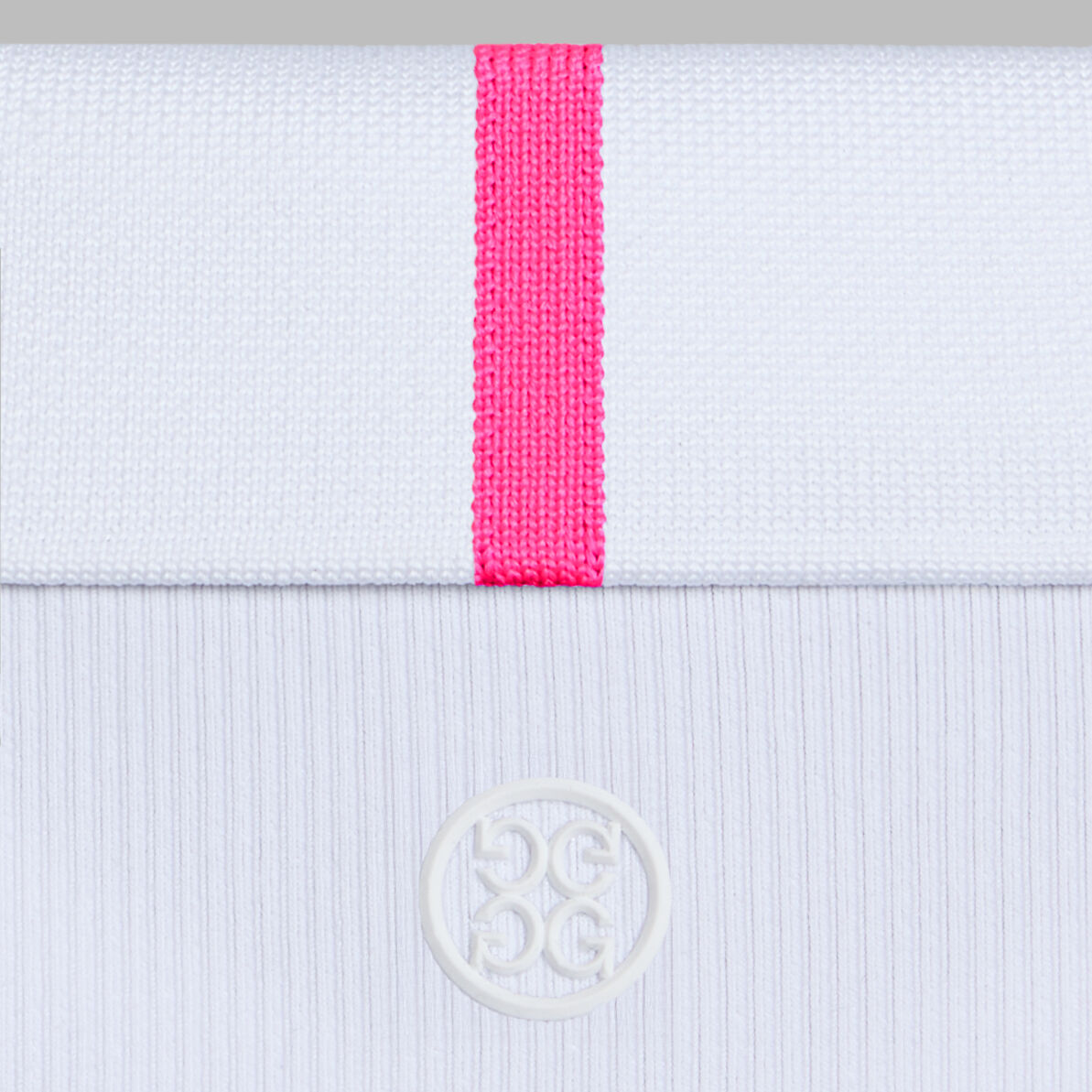 G/FORE RIBBED TECH NYLON LONG SLEEVE POLO