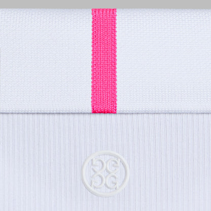 G/FORE RIBBED TECH NYLON LONG SLEEVE POLO