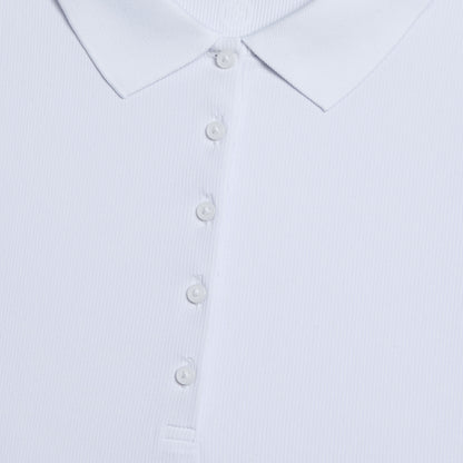 G/FORE RIBBED TECH NYLON LONG SLEEVE POLO