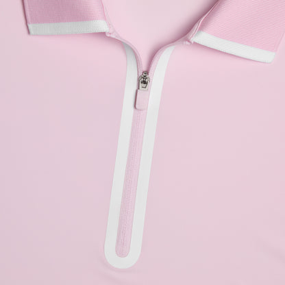 G/FORE SILKY TECH NYLON LONG SLEEVE 1/4 ZIP POLO