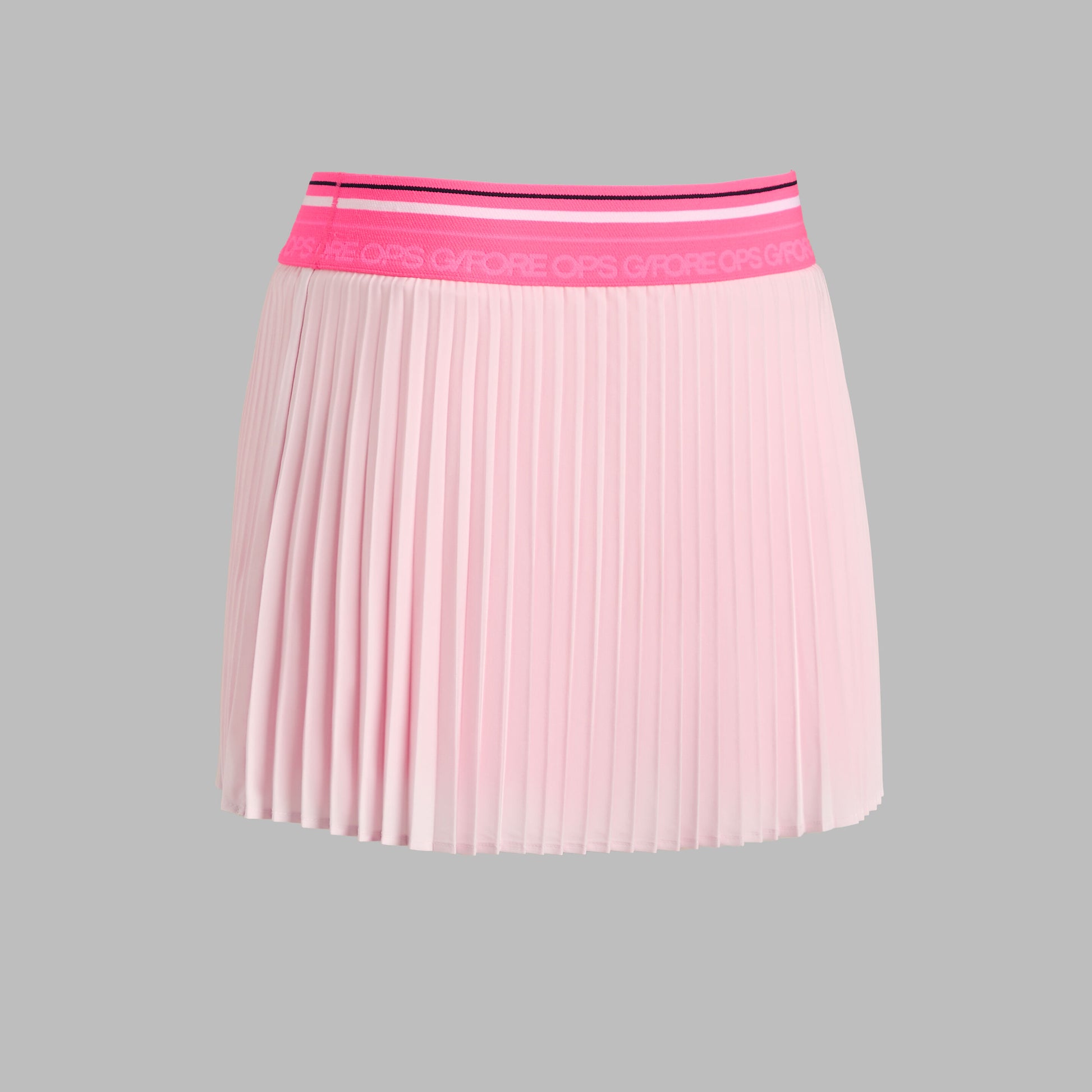 G/FORE MICROPLEAT STRETCH WOVEN HIGHWAISTED SKORT