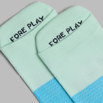 G/FORE TWO TONE FORE PLAY ANKLE SOCK |ACCESSORIES |G/FORE