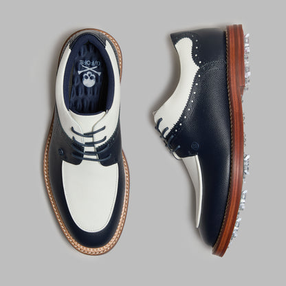 G/FORE LTD RELEASE GALLIVANTER G/LOCK LEATHER LUXE SOLE DERBY GOLF SHOE