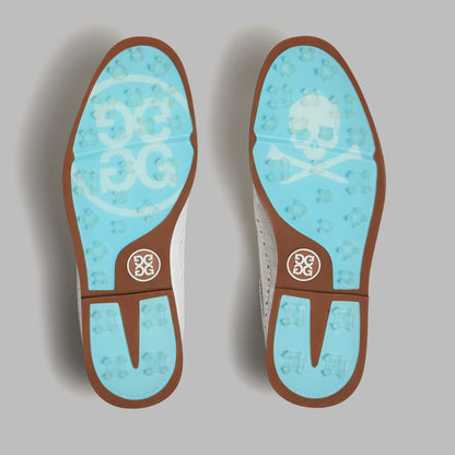 G/FORE LTD RELEASE GALLIVANTER CROC-EMBOSSED LEATHER LUXE SOLE GOLF SHOE