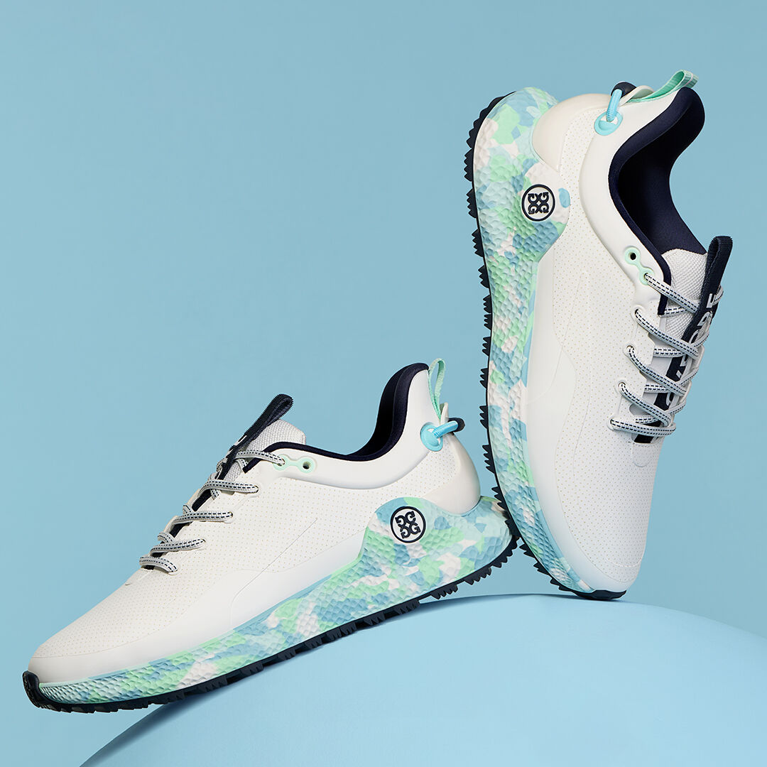 G/FORE LTD RELEASE MG4+ O2 CAMO GOLF SHOE