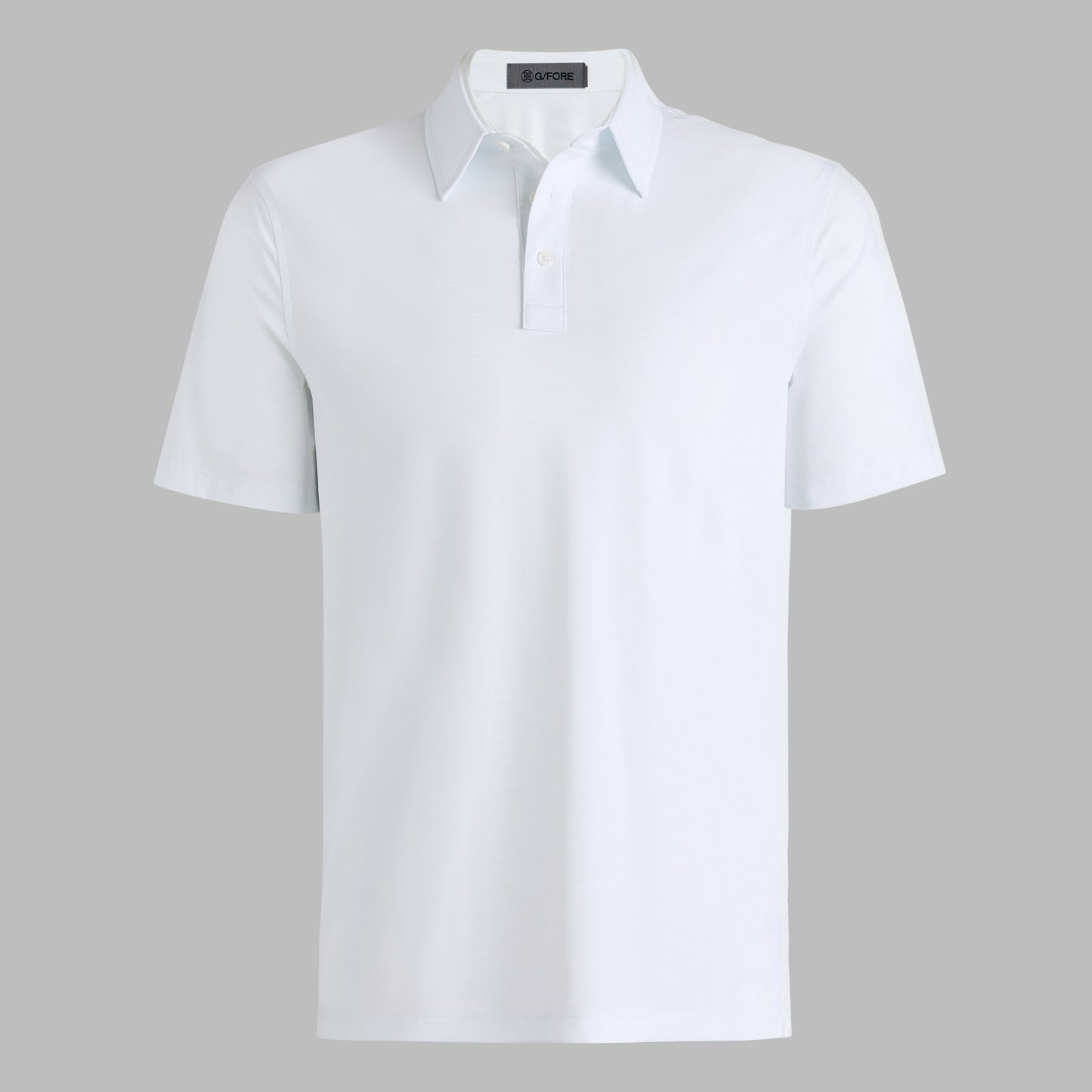 G/FORE FINE STRETCH JACQUARD POLO
