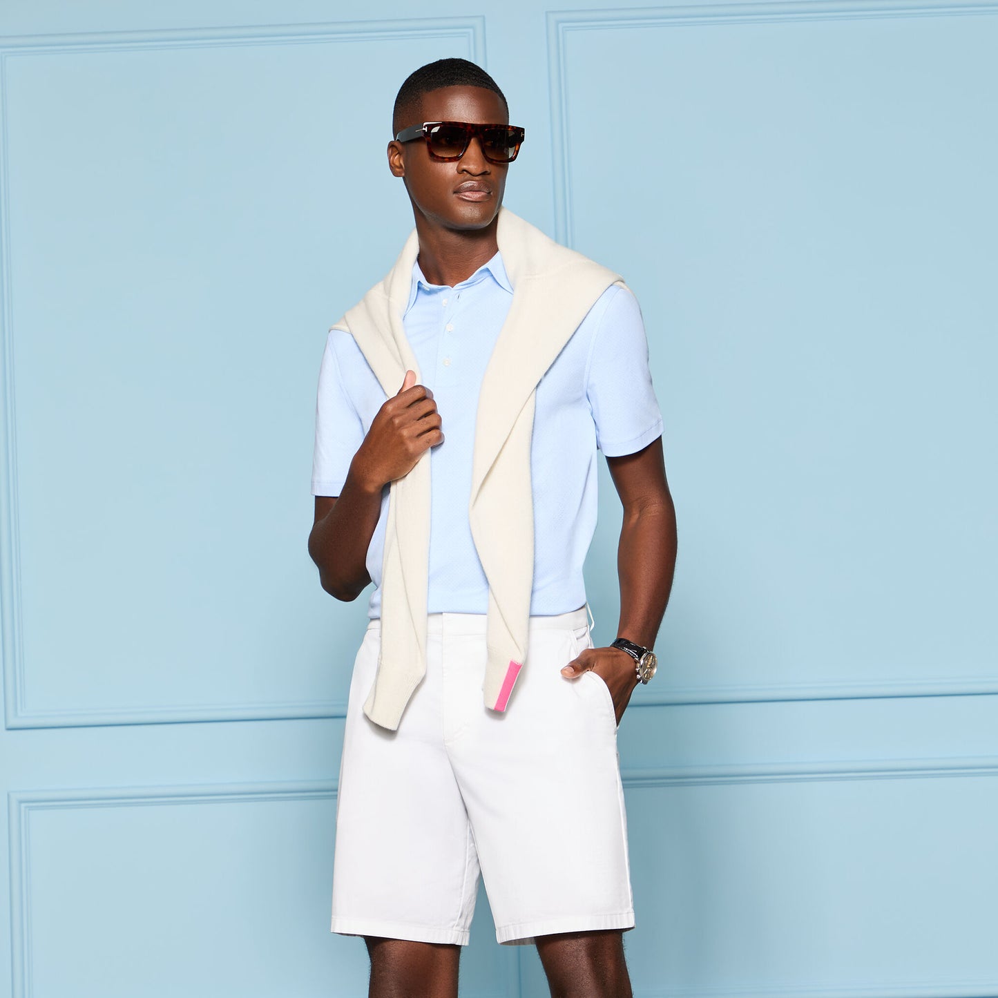 G/FORE LTD RELEASE LUXE COTTON BLEND POLO