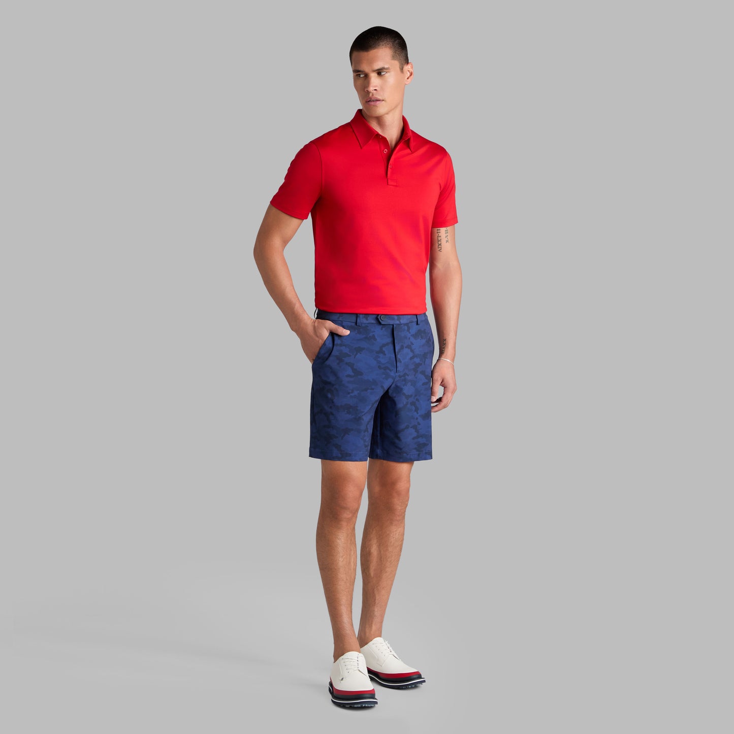 G/FORE SOLID TECH JERSEY POLO