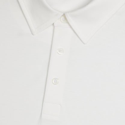 G/FORE SUPER SOFT BRUSHED COTTON LONG SLEEVE POLO