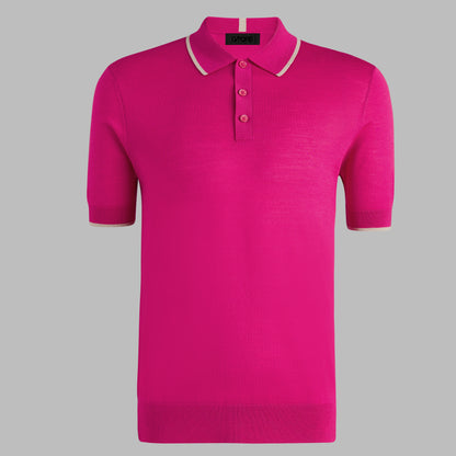 G/FORE LTD RELEASE MERINO WOOL KNIT SWEATER POLO