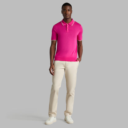 G/FORE LTD RELEASE MERINO WOOL KNIT SWEATER POLO
