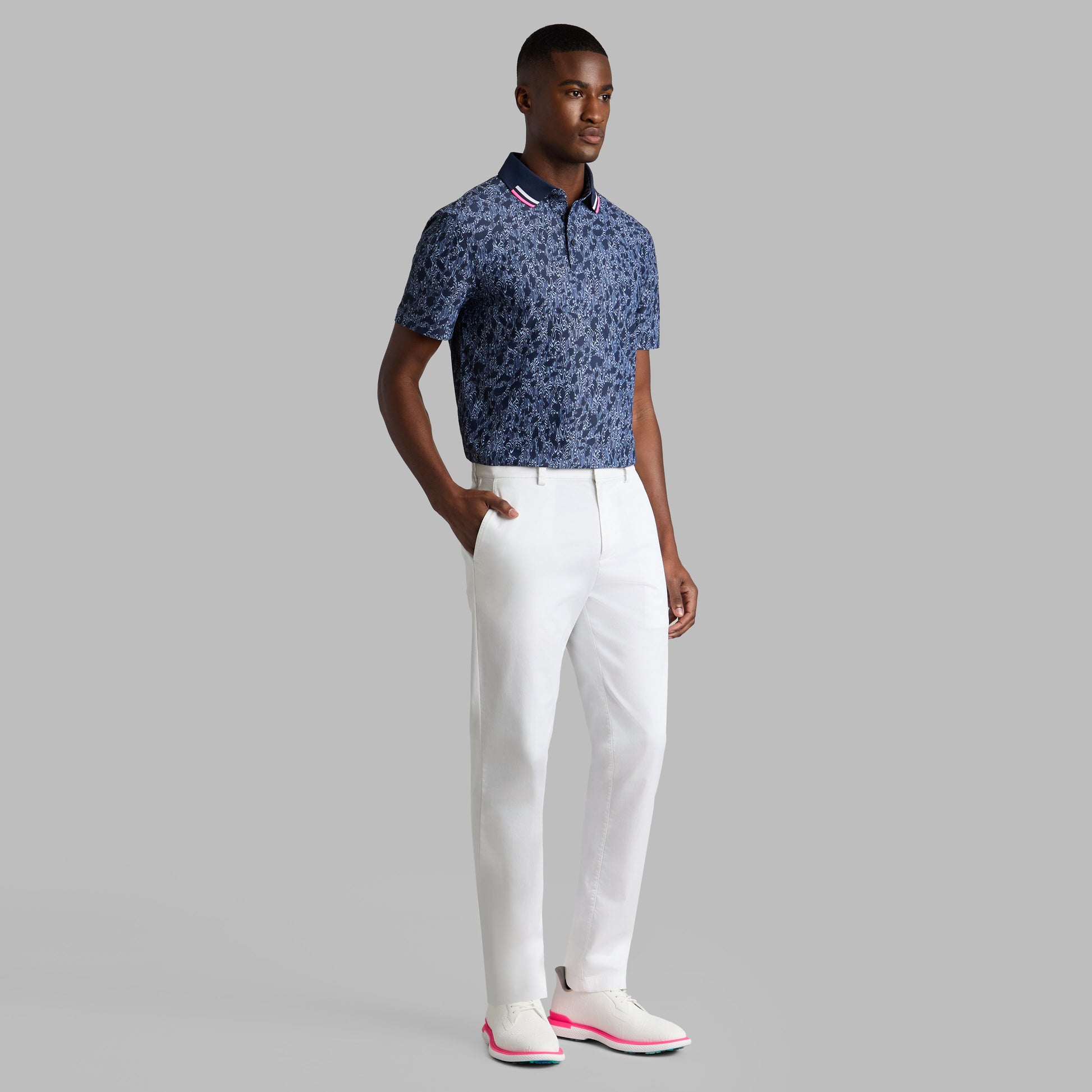 G/FORE WOODY TECH PIQUÉ POLO