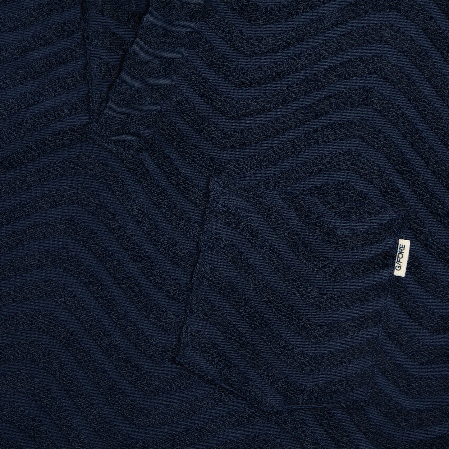 G/FORE LTD RELEASE SWELL TERRY JACQUARD POLO
