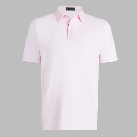 G/FORE FEEDER STRIPE FINE TECH JERSEY POLO