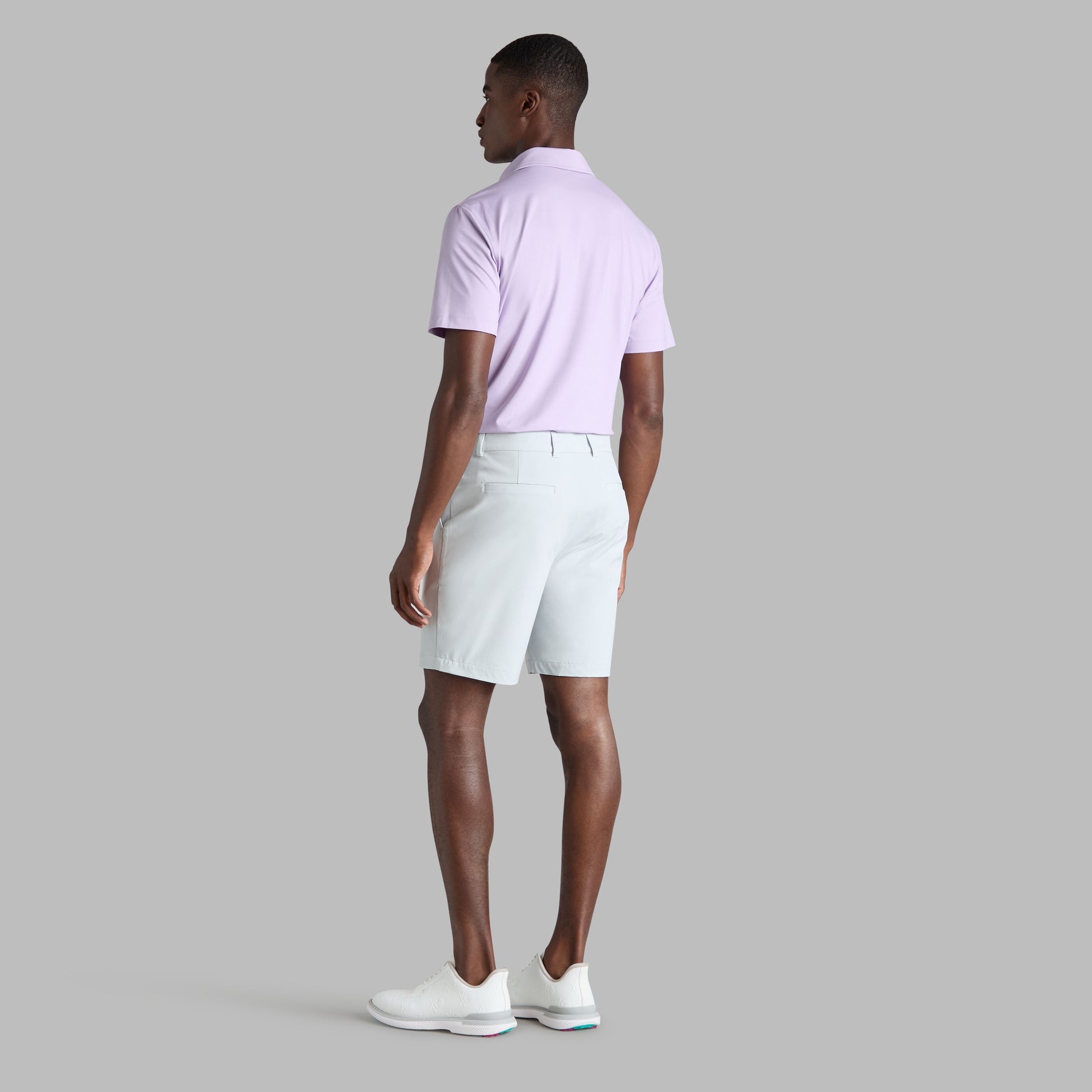 G/FORE MÉLANGE ICE NYLON POLO
