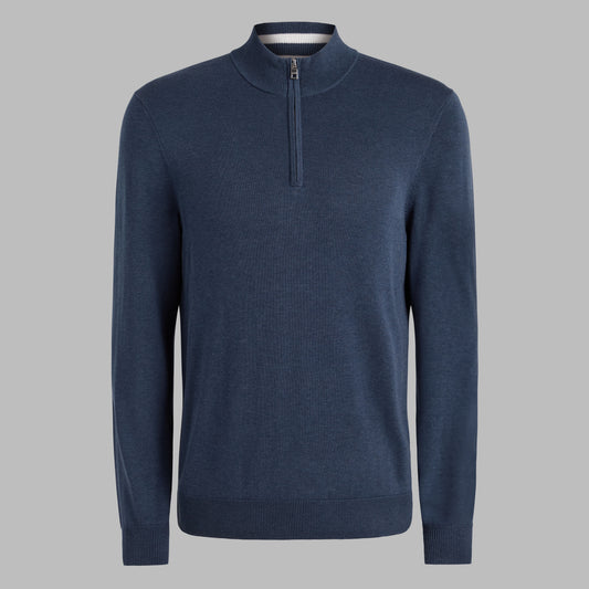 G/FORE COOLING COTTON 1/4 ZIP SWEATER