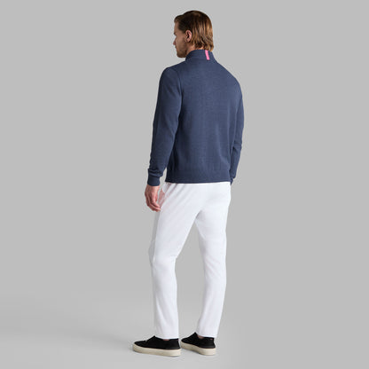G/FORE COOLING COTTON 1/4 ZIP SWEATER