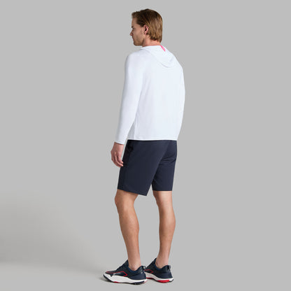 G/FORE MÉLANGE ICE NYLON HOODIE |PULLOVERS & QUARTER-ZIPS |G/FORE