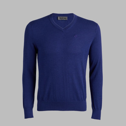 G/FORE G SCRIBE VERSE V NECK CASHMERE SWEATER