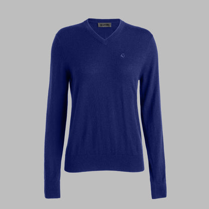 G/FORE G SCRIBE VERSE V NECK CASHMERE SWEATER