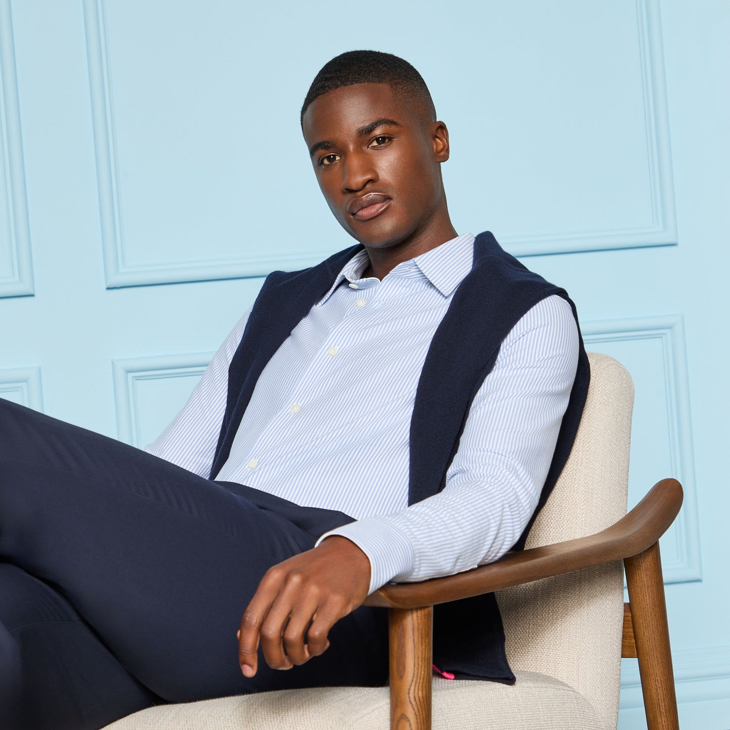 G/FORE LTD RELEASE LUXE COTTON BLEND SHIRT