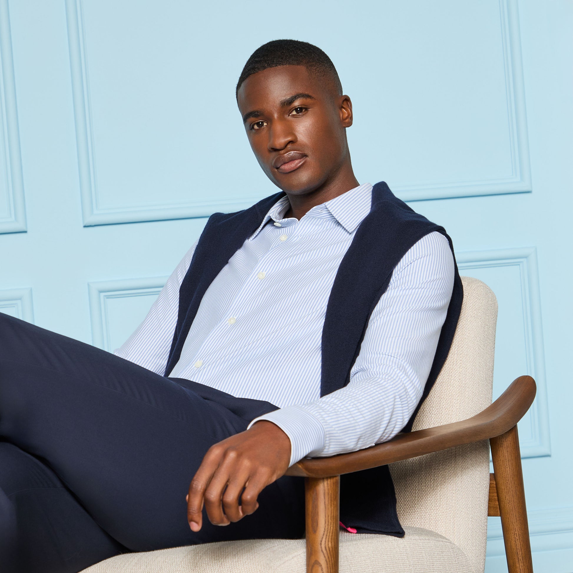 G/FORE LTD RELEASE LUXE COTTON BLEND SHIRT