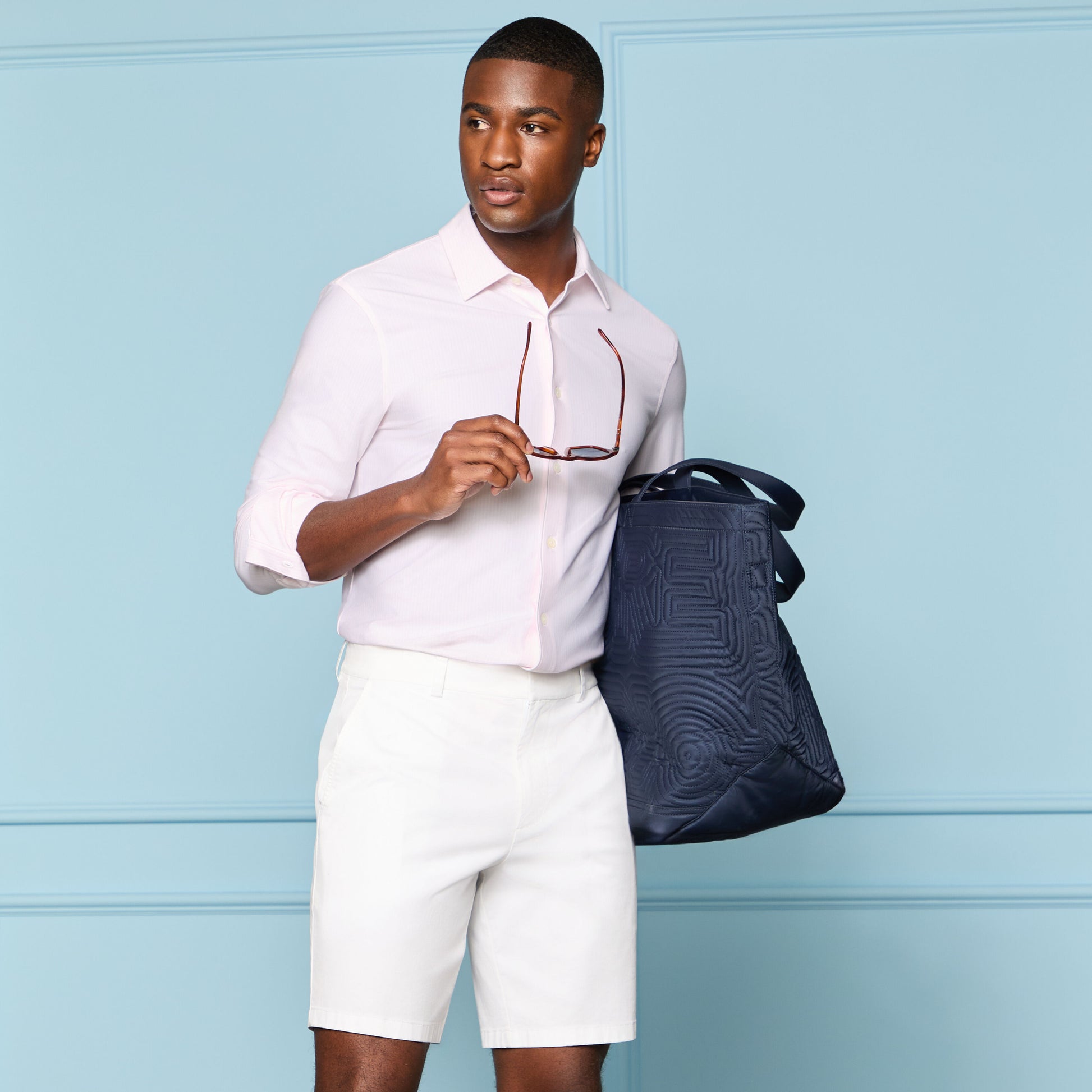 G/FORE LTD RELEASE LUXE COTTON BLEND SHIRT