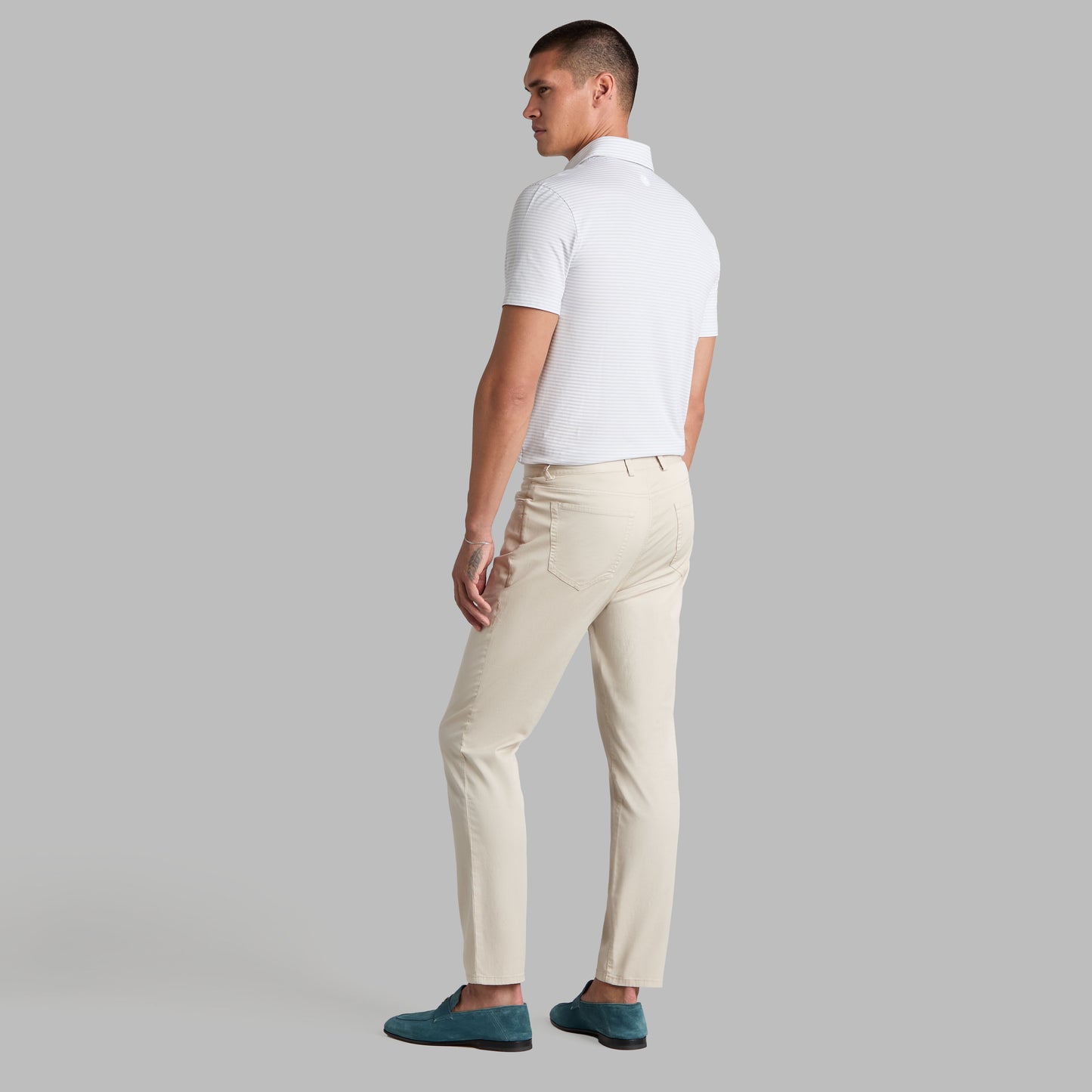 G/FORE ALL PLAY COTTON STRETCH 5 POCKET STRAIGHT LEG PANT
