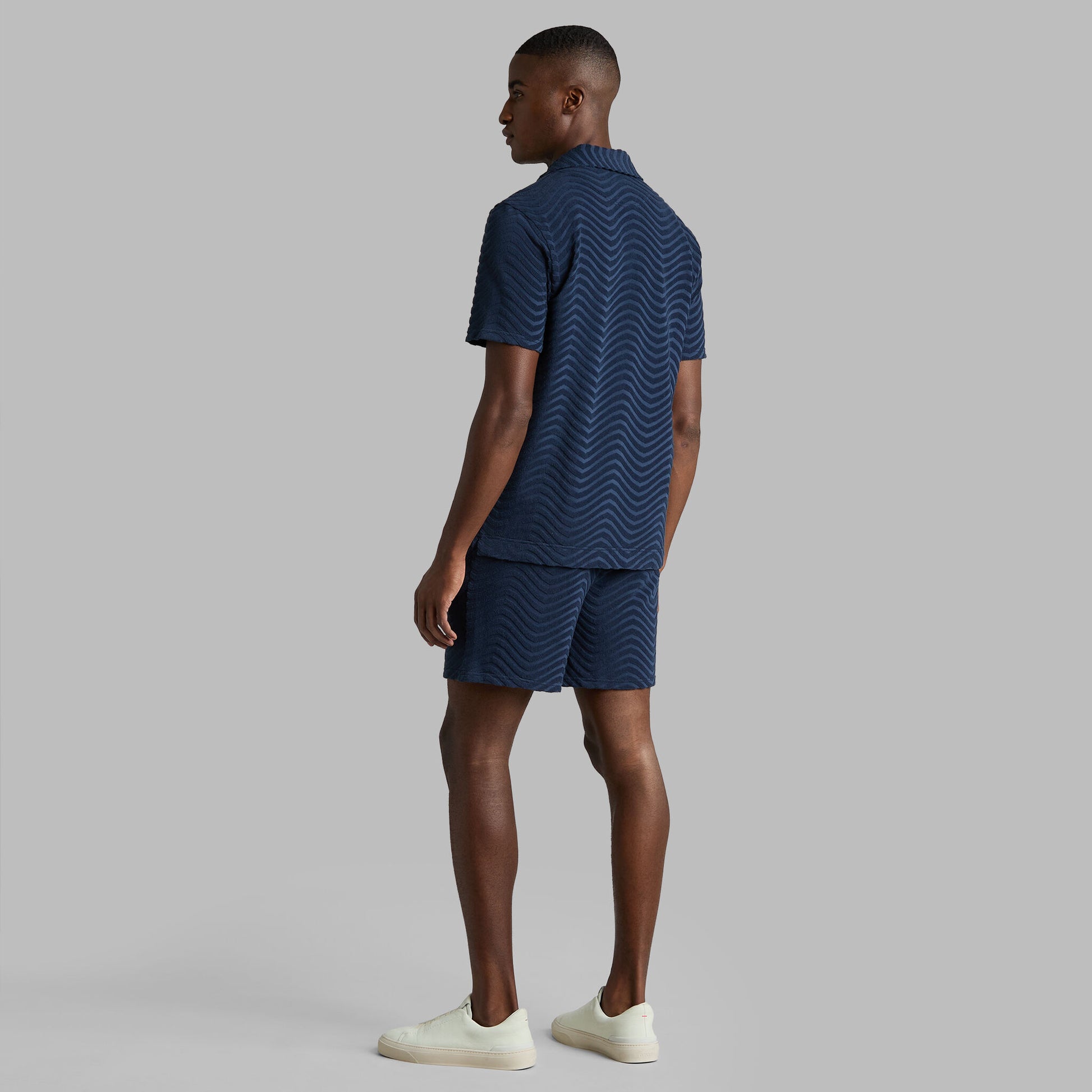G/FORE LTD RELEASE SWELL TERRY JACQUARD LOUNGE SHORT