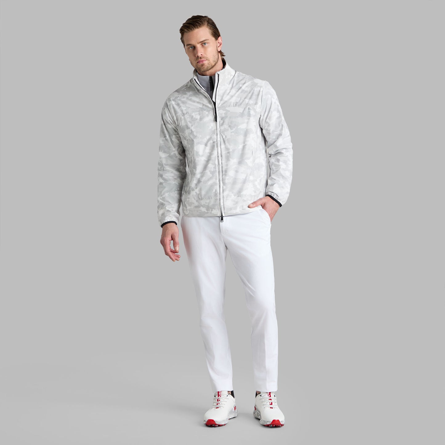 G/FORE PARACHUTE CAMO WINDBREAKER