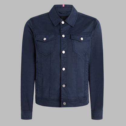 G/FORE STRETCH COTTON GABARDINE TRUCKER JACKET