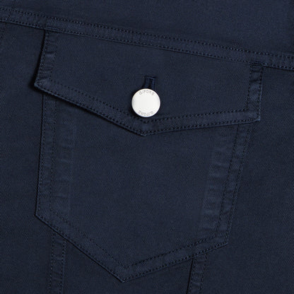 G/FORE STRETCH COTTON GABARDINE TRUCKER JACKET