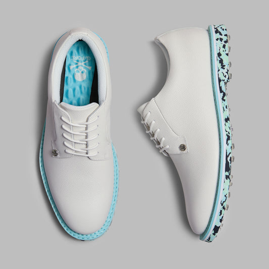 G/FORE GALLIVANTER CAMO SOLE LEATHER GOLF SHOE