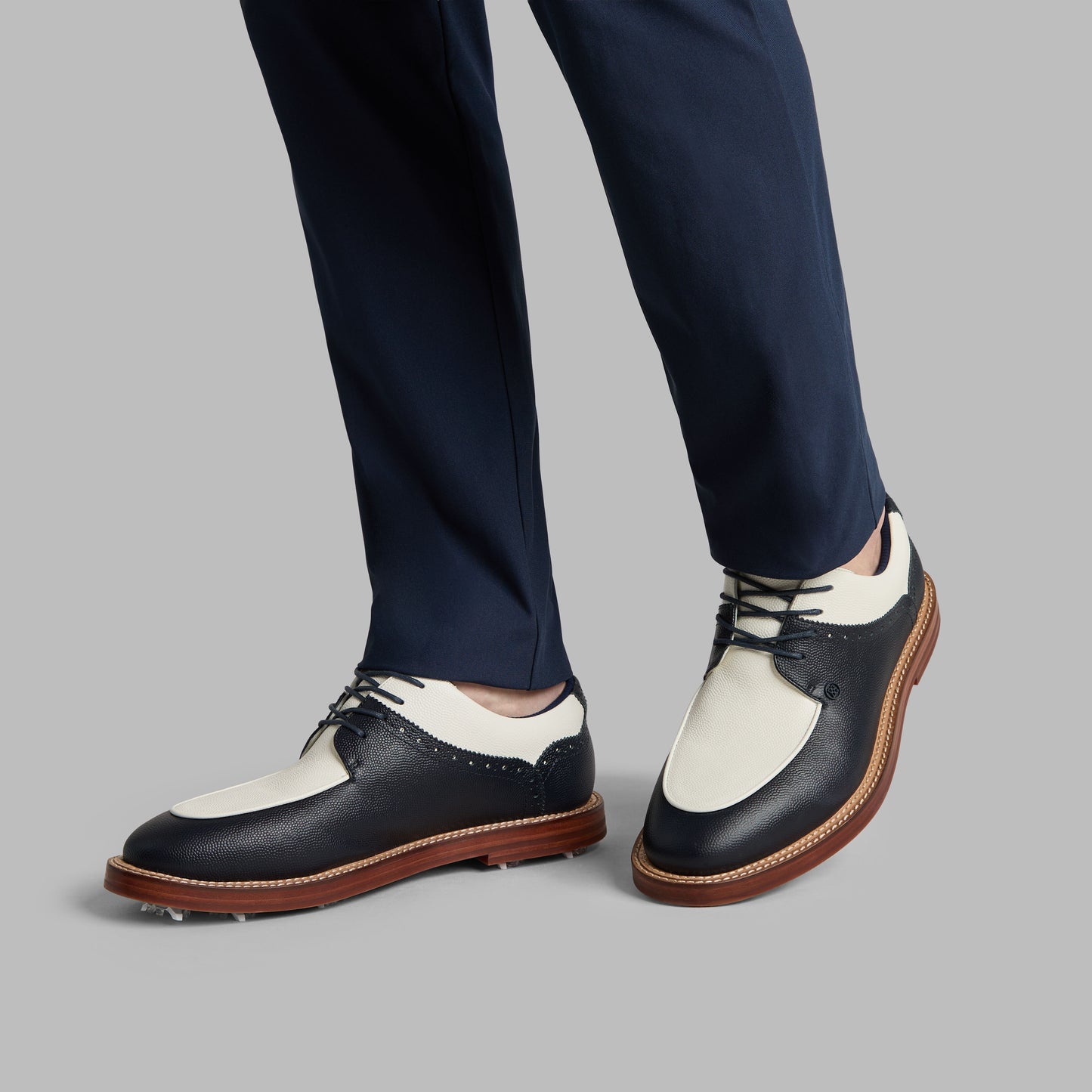G/FORE LTD RELEASE GALLIVANTER G/LOCK LEATHER LUXE SOLE DERBY GOLF SHOE