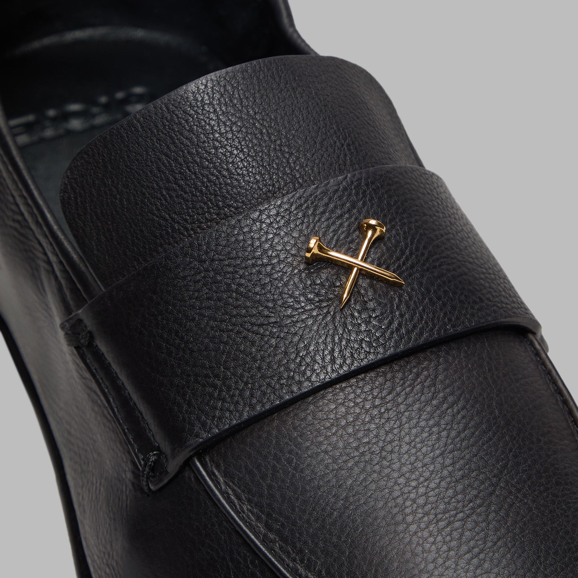 G/FORE METAL TEES LEATHER FLEX LOAFER