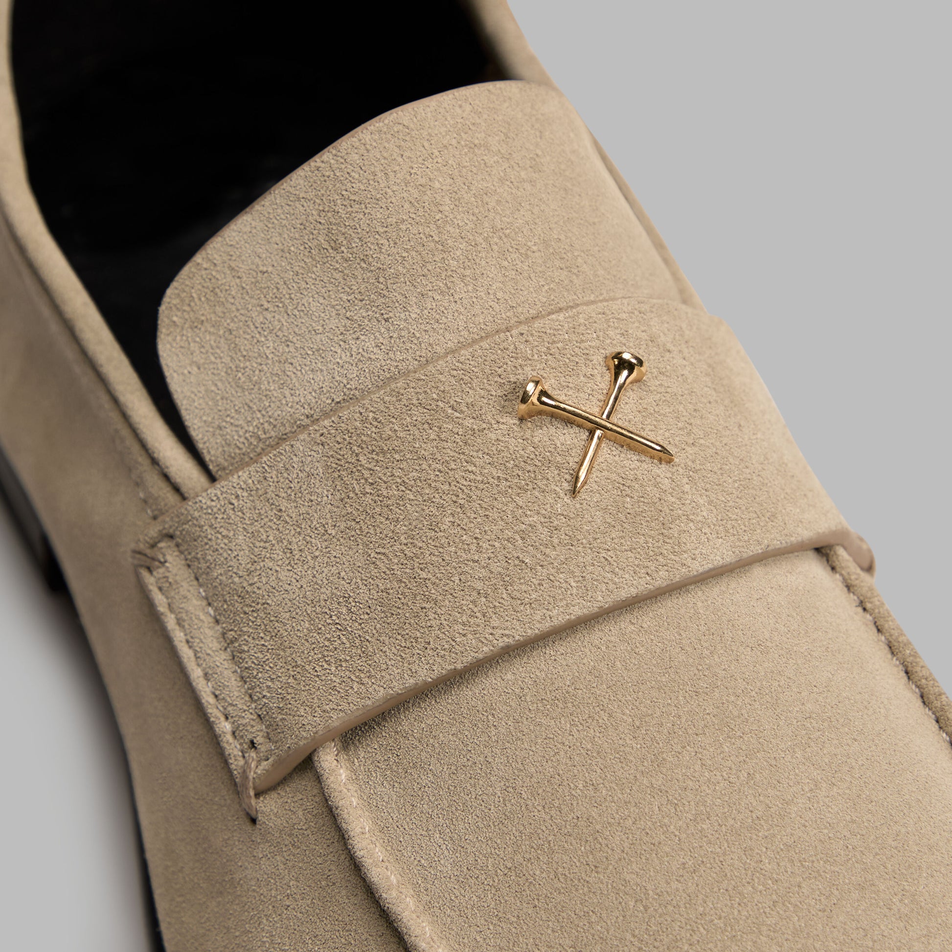 G/FORE METAL TEES SUEDE FLEX LOAFER