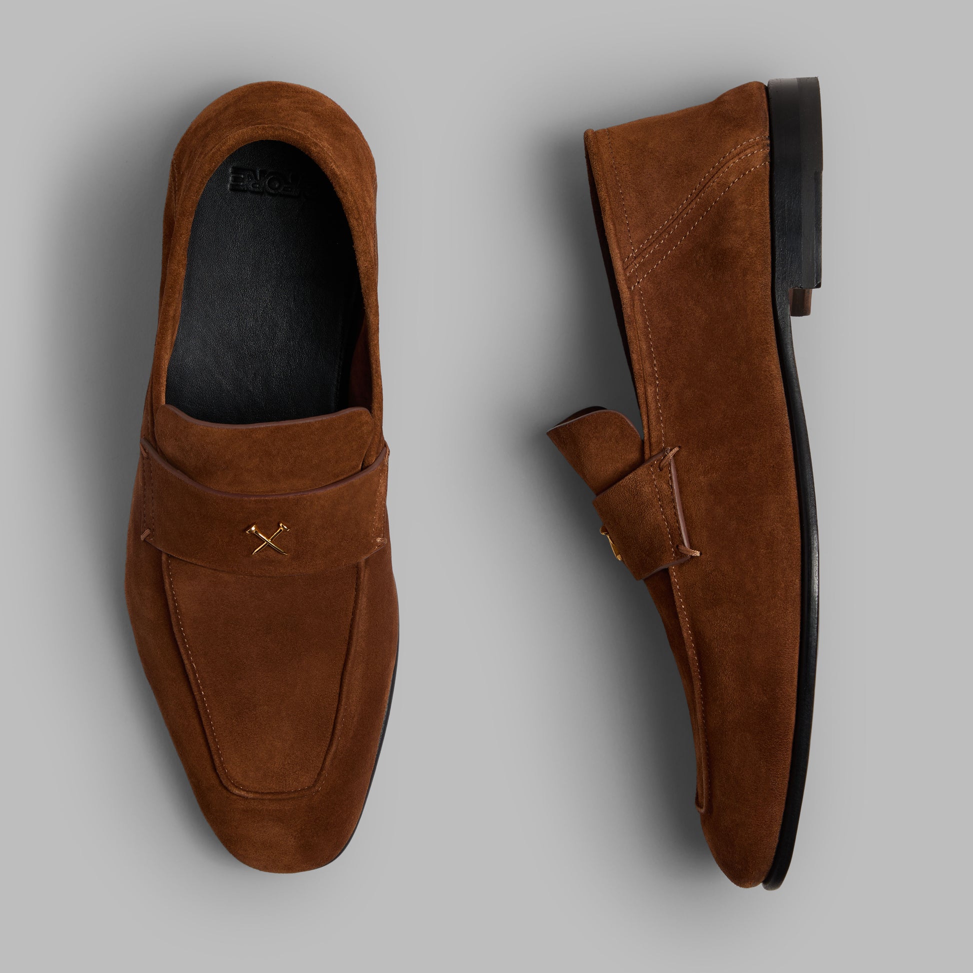 G/FORE METAL TEES SUEDE FLEX LOAFER