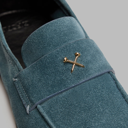 G/FORE METAL TEES SUEDE FLEX LOAFER