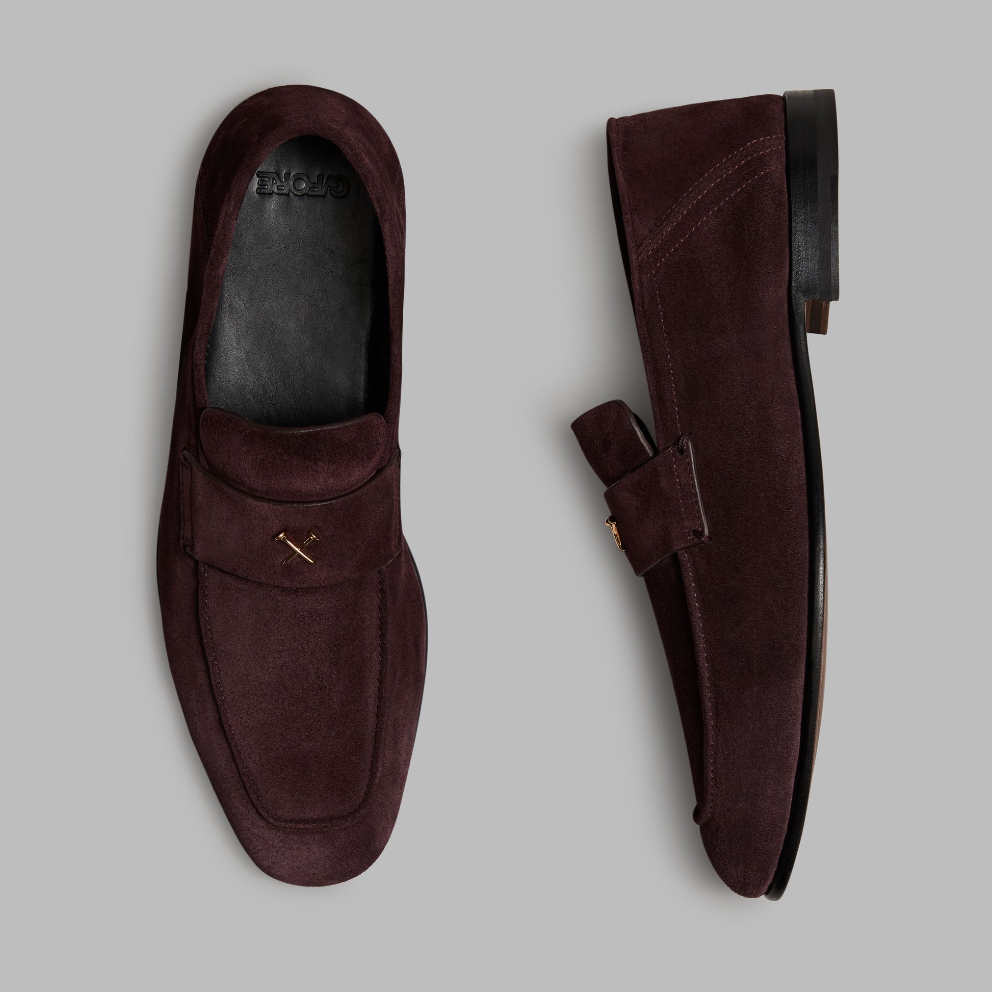 G/FORE METAL TEES SUEDE FLEX LOAFER