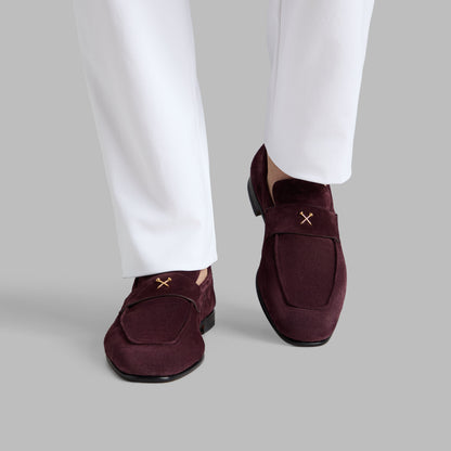 G/FORE METAL TEES SUEDE FLEX LOAFER
