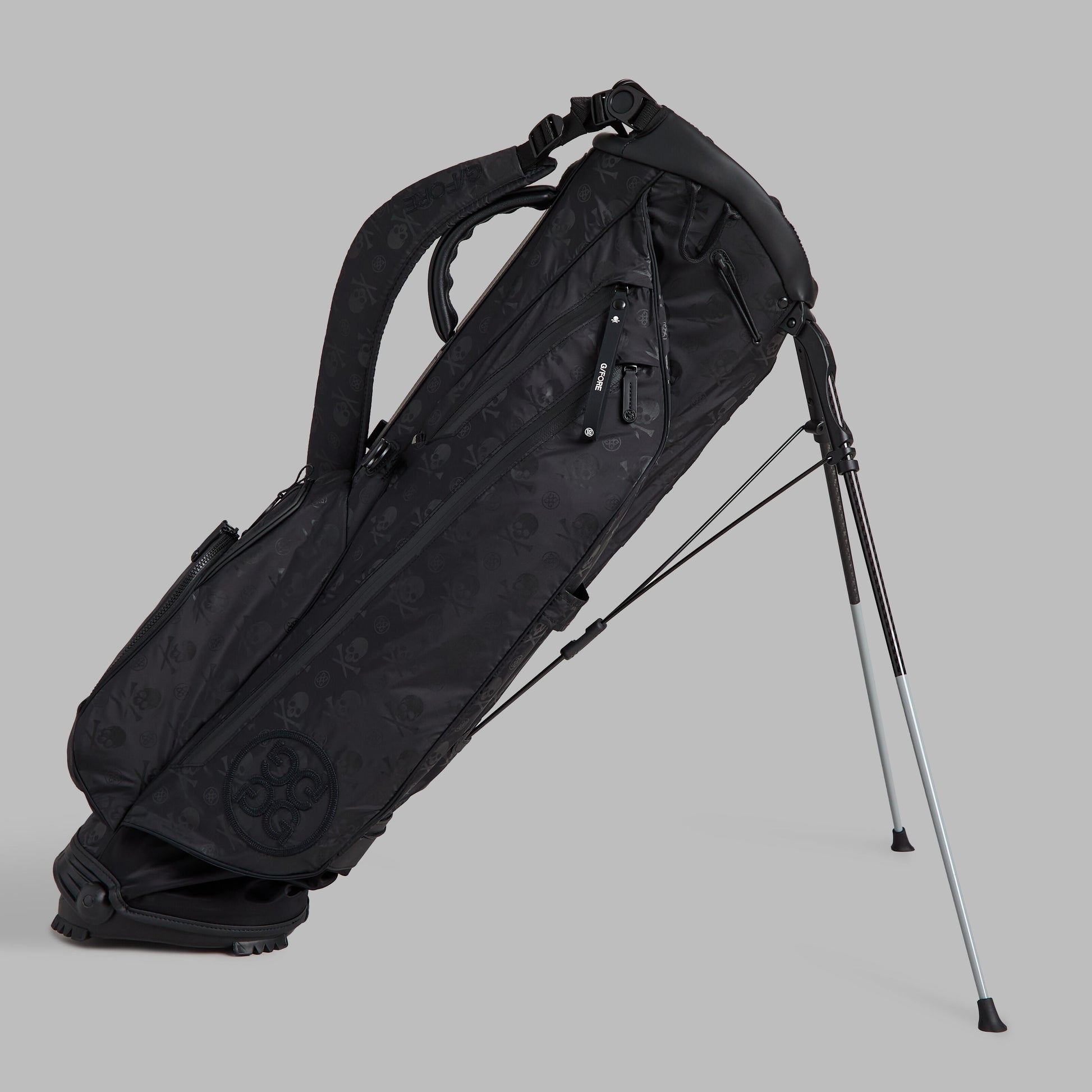G/FORE SCRAMBLE SKULL & TEES PARACHUTE CARRY GOLF BAG